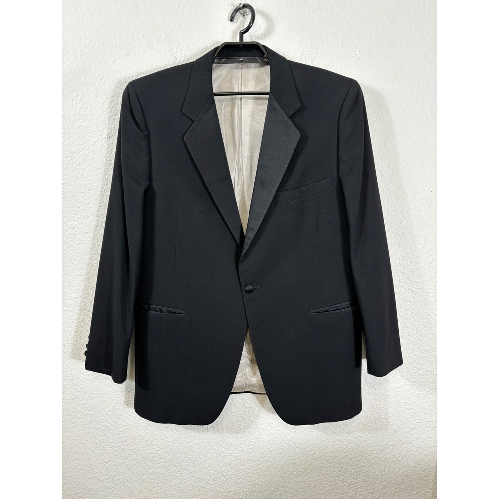 Givenchy Blazer Black Tie Event Formal Party Dinner Jacket‎ Coat Mens Size 42